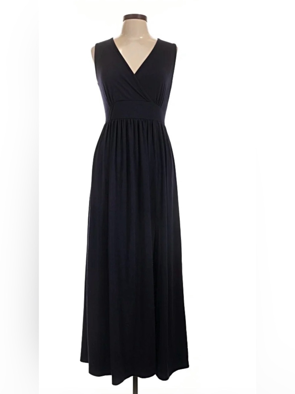 NWT WOOSEA women’s cocktail Classic Black V-Neck Maxi Dress size L